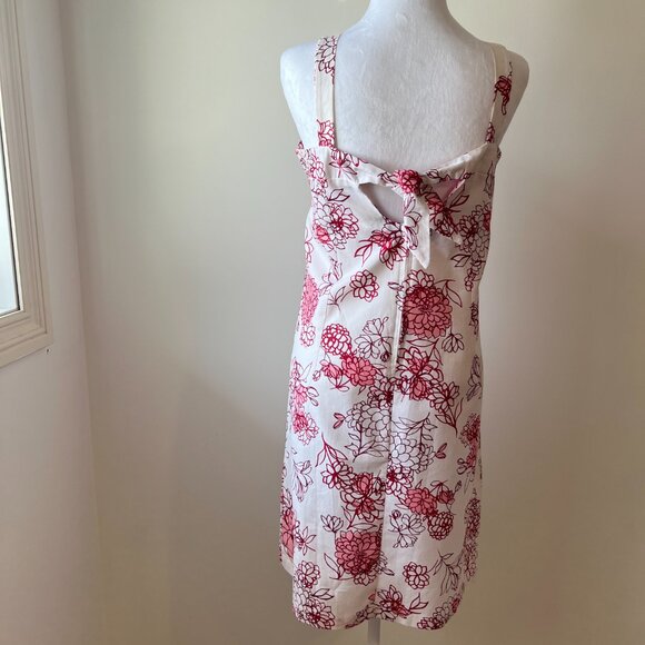 🌸Reitman's White Floral Sundress 100% Cotton Size 13 🌸 - Picture 3 of 11